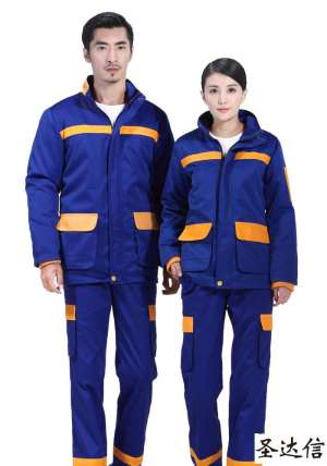 定制工程服之反光背心是橙紅的和熒光素黃的呢?